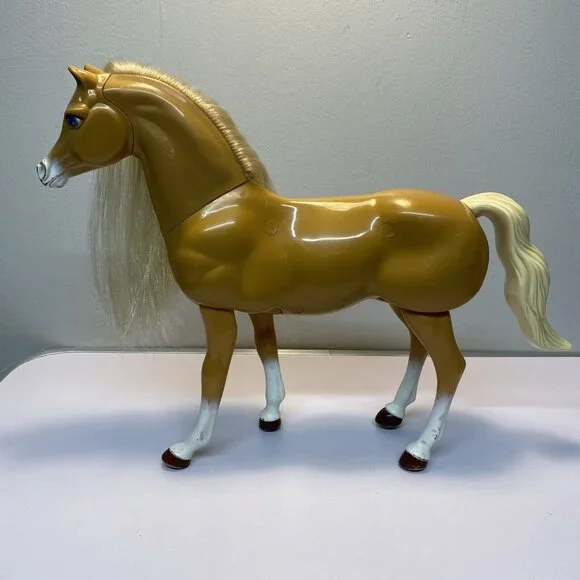 1998 Barbie Horse Walking Beauty Riding Horse Mattel Works Legs Move Walks - Picture 2 of 8